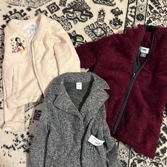 Set of 3 toddler girls jackets 4/5t - Picture 1 of 1